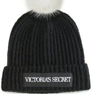 Black Victoria's Secret Winter Hat